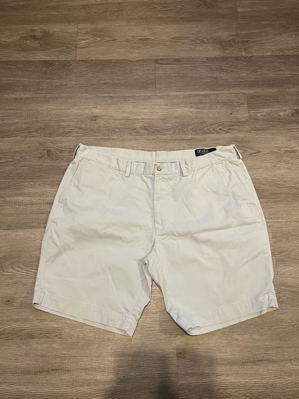 Vintage Polo by Ralph Lauren Men's Blue Chino Shorts